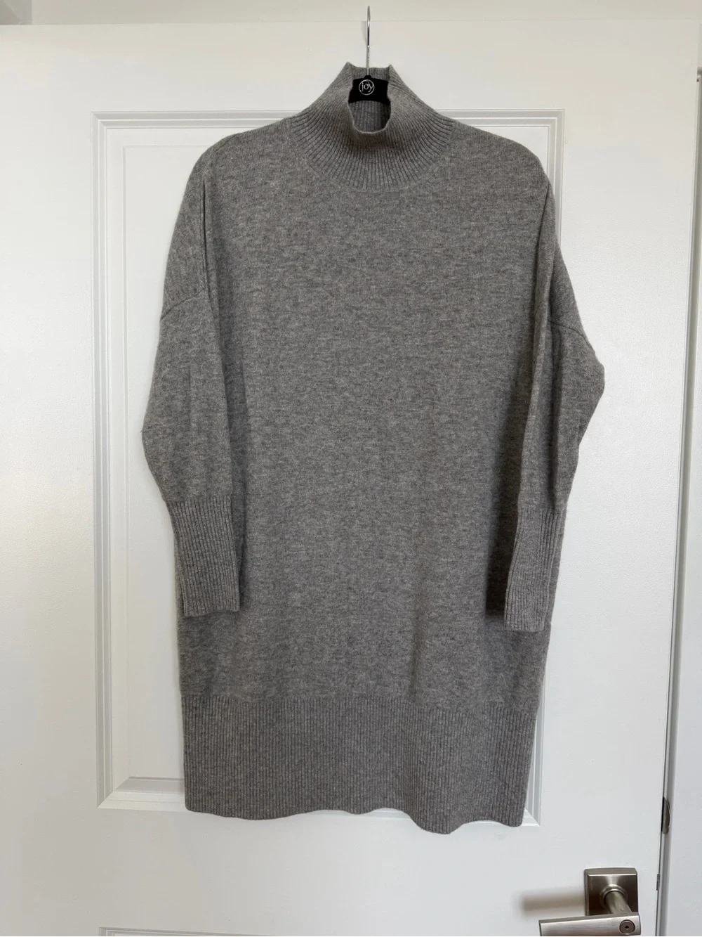 H&M Oversized Cashmere Turtleneck Sweater Dress - Medium